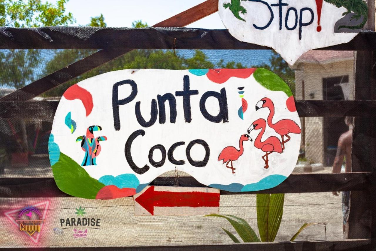 Casa De Los Santos Camping Y Eco Cabanas Isla Holbox Kültér fotó
