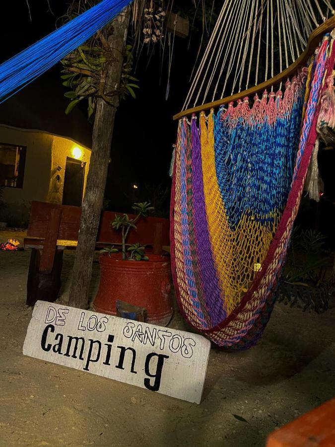 Casa De Los Santos Camping Y Eco Cabanas Isla Holbox Kültér fotó